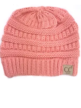 YJ-847 Peach Kid Beanie